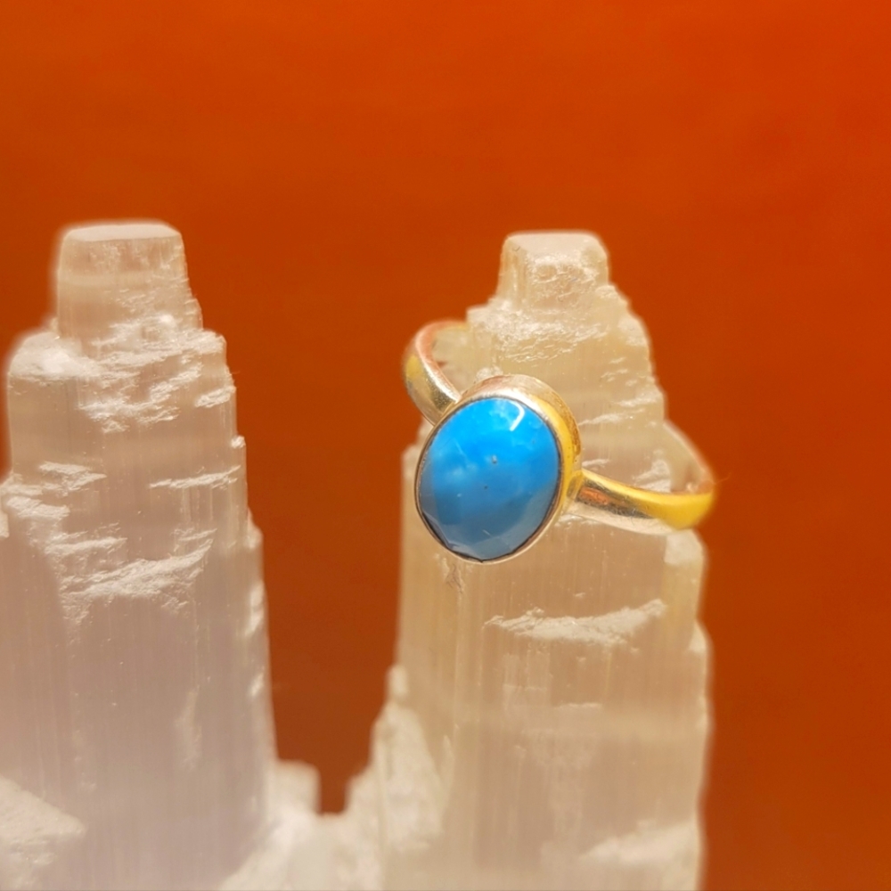 Sleeping Beauty Turquoise Ring